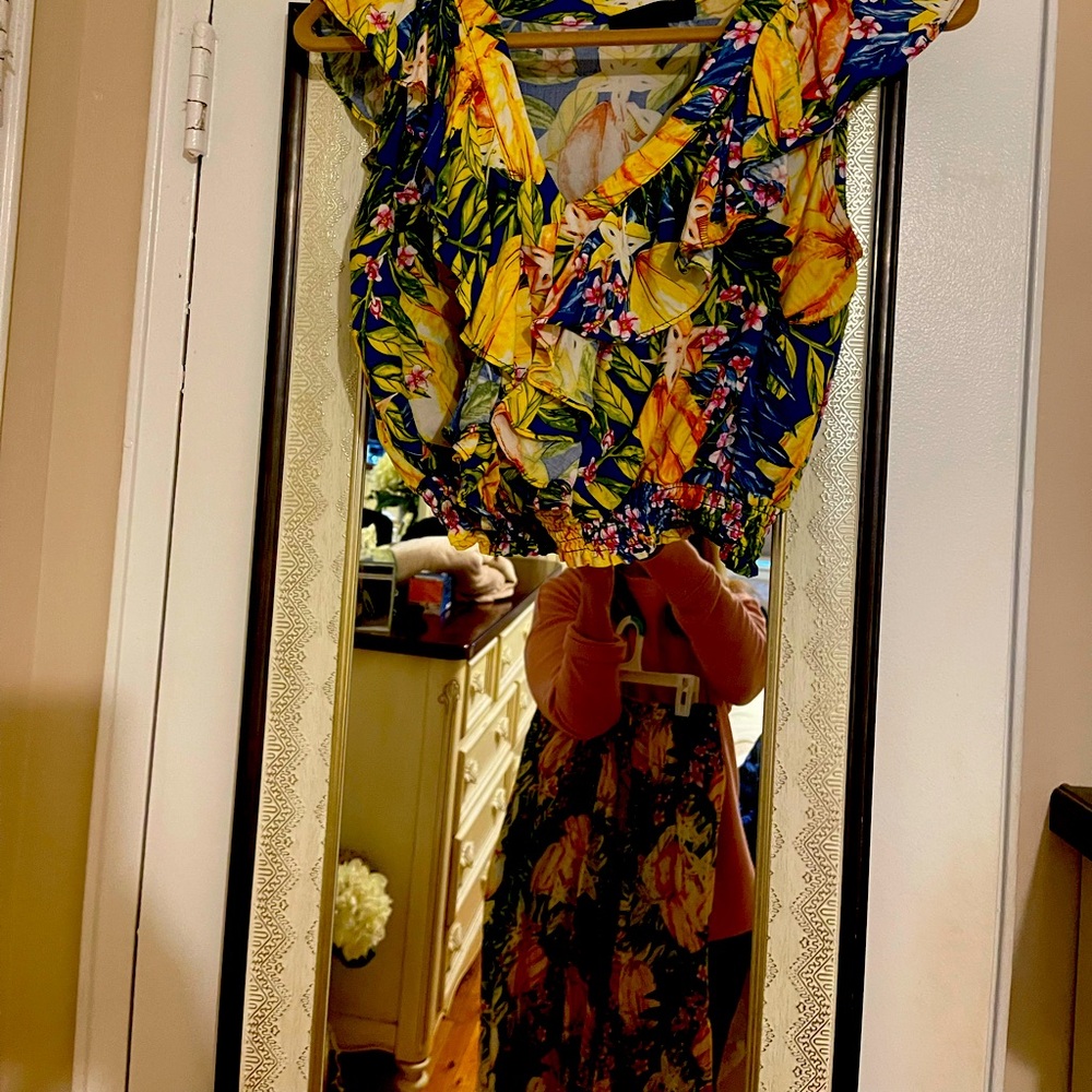2 Piece Tropical Cruise Set